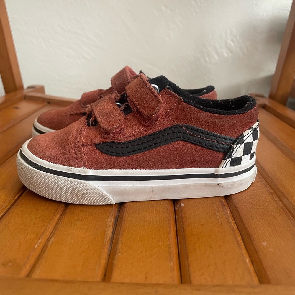 Suede Baby Vans size 6.5